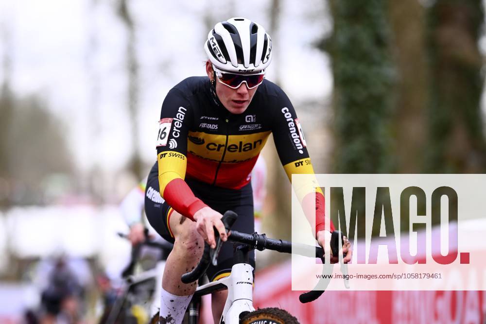 UCI Cyclocross World Cup Hoogerheide 2025 HOOGERHEIDE, THE NETHERLANDS - JANUARY 26 : Norbert Riberolle Marion (BEL) of Crelan - Corendon during the 12th and final leg of the UCI Cyclocross World Cup series 2024-2025 in Hoogerheide, The Netherlands, 26 01 2025 Hoogerheide The Netherlands