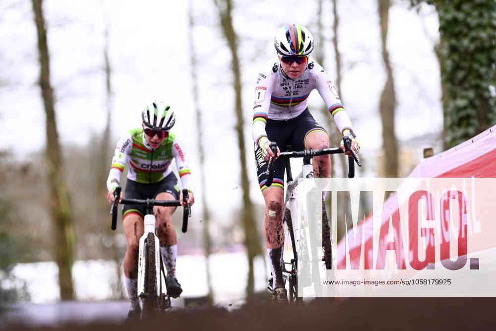 UCI Cyclocross World Cup Hoogerheide 2025 HOOGERHEIDE, THE NETHERLANDS - JANUARY 26 : Van Empel Fem (NED) of Visma Lease A Bike during the 12th and final leg of the UCI Cyclocross World Cup series 2024-2025 in Hoogerheide, The Netherlands, 26 01 2025 Hoogerheide The Netherlands