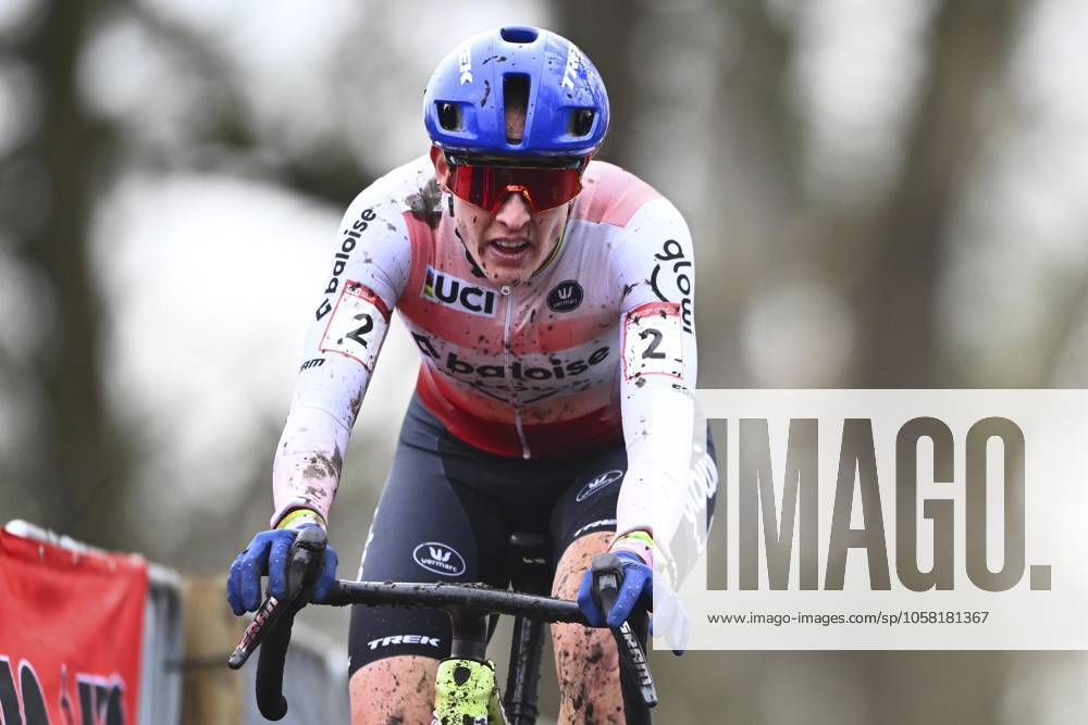 UCI Cyclocross World Cup Hoogerheide 2025 HOOGERHEIDE, THE NETHERLANDS - JANUARY 26 : Brand Lucinda (NED) of Baloise Glowi Lions during the 12th and final leg of the UCI Cyclocross World Cup series 2024-2025 in Hoogerheide, The Netherlands, 26 01 2025 Hoogerheide The Netherlands