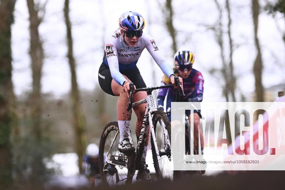 UCI Cyclocross World Cup Hoogerheide 2025 HOOGERHEIDE, THE NETHERLANDS - JANUARY 26 : Backstedt Zoe (GBR) of Canyon - Sram Racing during the 12th and final leg of the UCI Cyclocross World Cup series 2024-2025 in Hoogerheide, The Netherlands, 26 01 2025 Hoogerheide The Netherlands