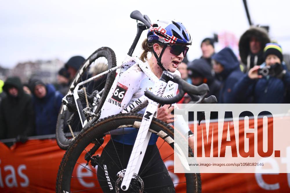 UCI Cyclocross World Cup Hoogerheide 2025 HOOGERHEIDE, THE NETHERLANDS - JANUARY 26 : Backstedt Zoe (GBR) of Canyon - Sram Racing during the 12th and final leg of the UCI Cyclocross World Cup series 2024-2025 in Hoogerheide, The Netherlands, 26 01 2025 Hoogerheide The Netherlands