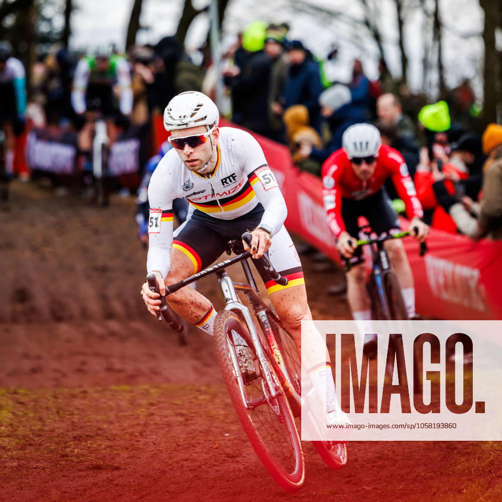 Marcel Meisen GER during the World Cup Cyclo Cross 2024 2025 in HOOGERHEIDE, Netherlands on 26 january 2025, photo by Jules van Iperen EYE4images DeFodi Images Defodi 746 211298 Defodi-746