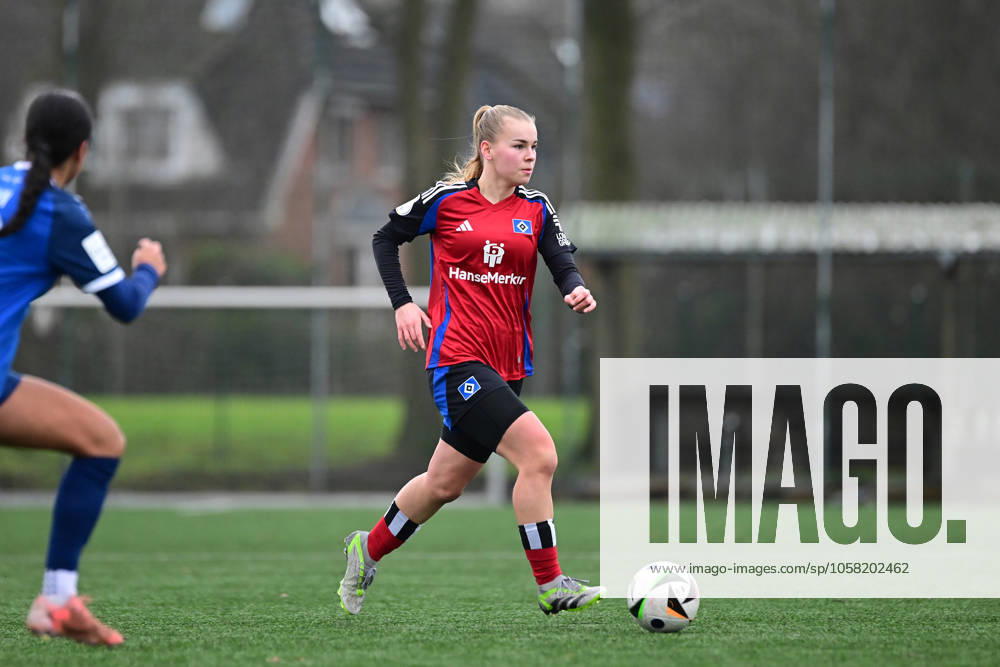 Soccer I Women I Season 2024 2025 I Test match I Hamburger SV 1 FFC Turbine Potsdam I 26 01 2025 Svea Stoldt 8, Hamburger SV Norderstedt Paul Hauenschild Sportanlage Schleswig Holstein Germany