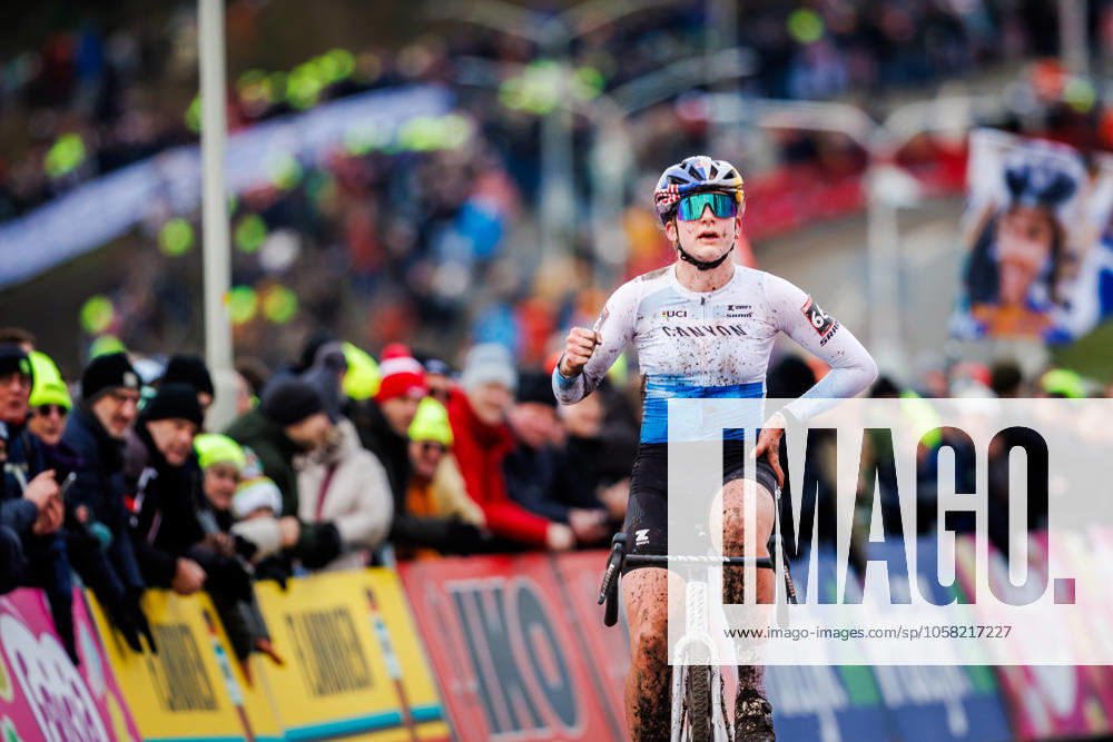 Zoe Backstedt GBR during the World Cup Cyclo Cross 2024 2025 in HOOGERHEIDE, Netherlands on 26 january 2025, photo by Jules van Iperen EYE4images DeFodi Images Defodi 746 211470 Defodi-746