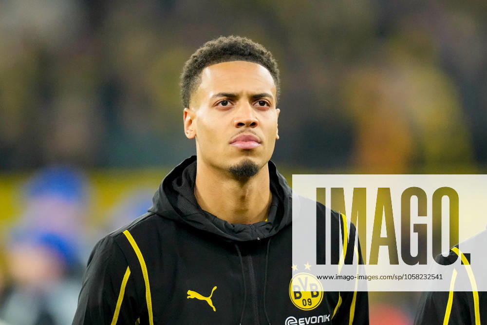 Felix Nmecha Borussia Dortmund looks on during the UEFA Champions League 2024 25 League Phase MD6 match between Borussia Dortmund and FC Barcelona at Signal Iduna Park on December 11, 2024 in Dortmund, Germany Photo by Alex Gottschalk DeFodi Images Defodi 001 ar20241211 1329006 Defodi-001