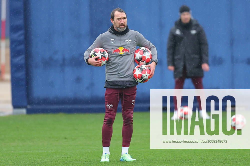 RB Leipzig Training Champions League Leipzig, 28 01 2025, RBL Training Center, UEFA Champions League, RB LEIPZIG Final training before tomorrows match at Sturm Graz , In the picture Co Trainer Marco Kurth , For editorial use only Editorial use only ,