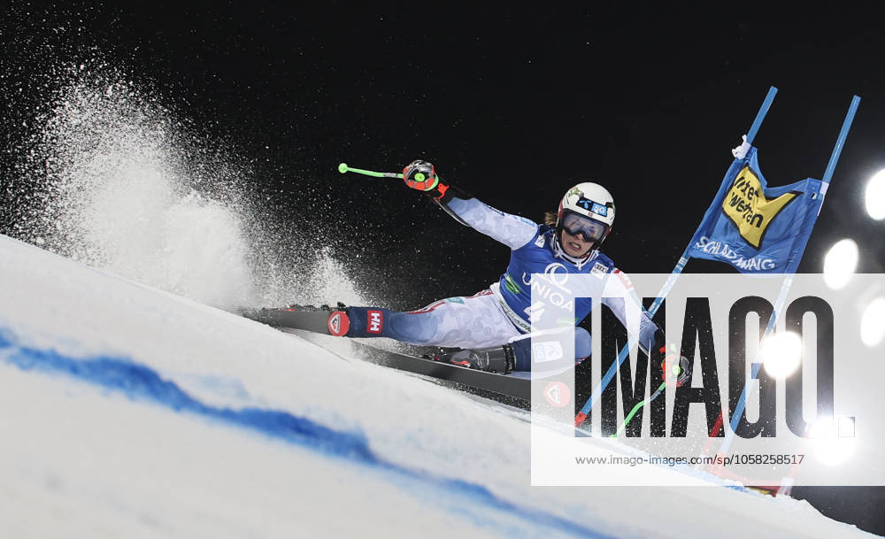 KW05 ALPINE SKIING - FIS WC Schladming SCHLADMING,AUSTRIA,28.JAN.25 - ALPINE SKIING - FIS World Cup, night giant slalom, men. Image shows Alexander Steen Olsen (NOR). GEPAxpictures xWolfgangxGrebien