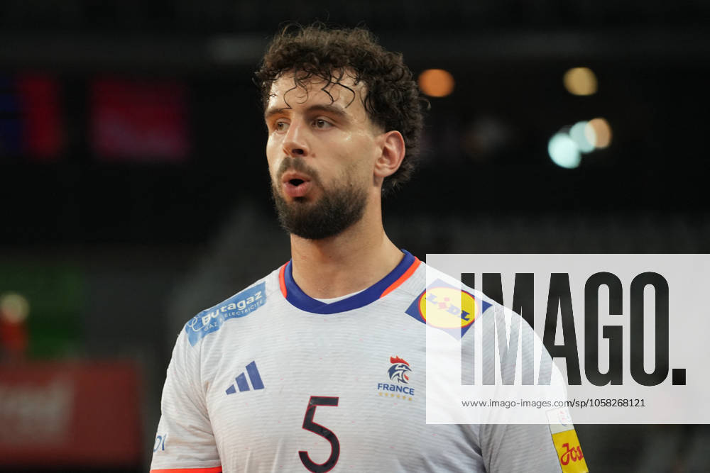 Handball - IHF Men s World Championship, WM, Weltmeisterschaft - France V Egypt 5 Nedim REMILI OF FRANCE during the IHF Men s World Championship 2025, Quarter-Finals Handball match between France and Egypt on 28 January 2025 at Arena Zagreb in Zagreb, Croatia - Photo Laurent Lairys ABACAPRESS.COM Zagreb Croatia