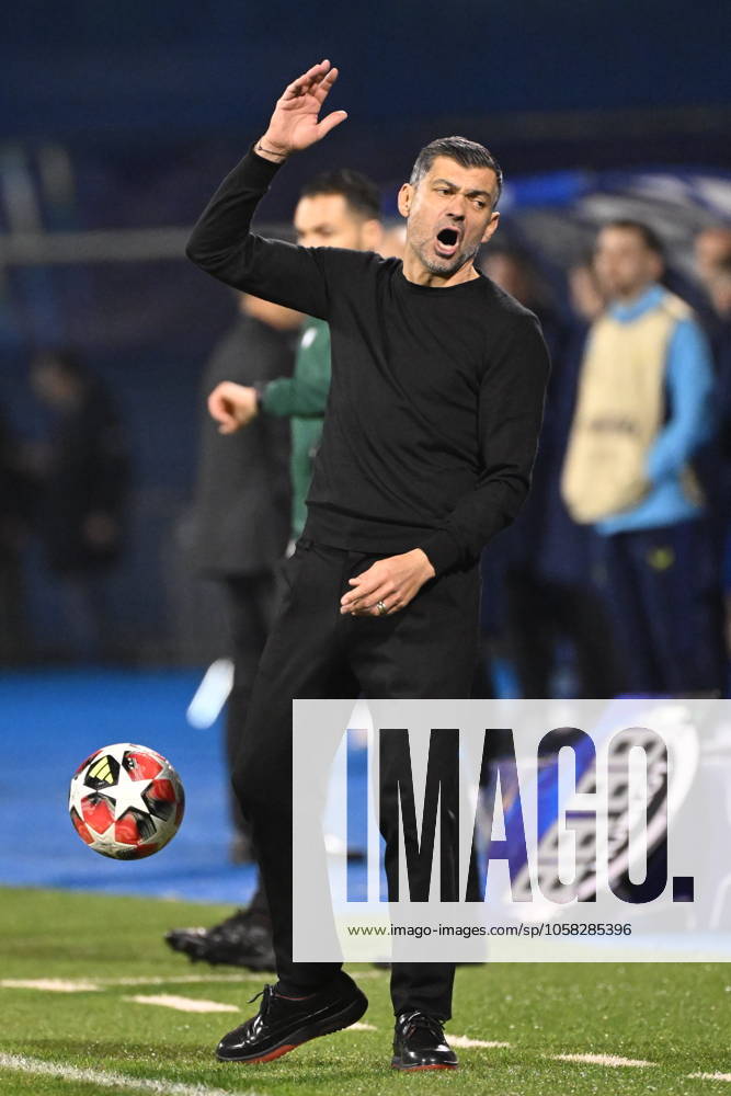 Croatia, Zagreb, 290125. Maksimir Stadium. Football match of the 8th round of the UEFA Champions League, Dinamo - Milan. In the photo: Sergio Conceicao. Photo: Goran Mehkek CROPIX Zagreb Croatia