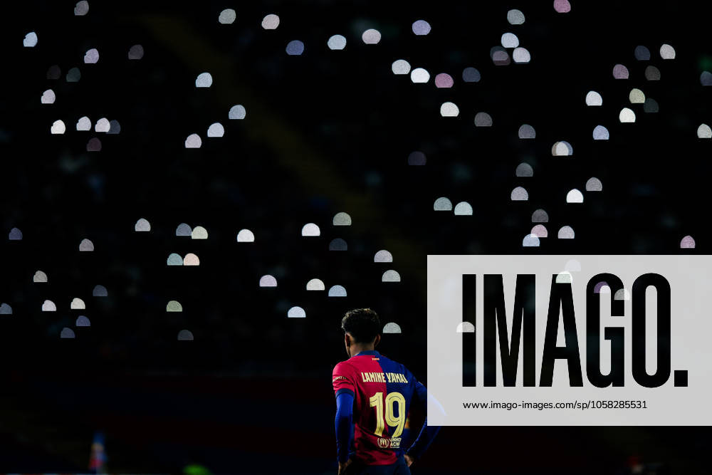 Lamine Yamal FC Barcelona during the UEFA Champions League 2024 25 League Phase MD8 match between FC Barcelona and Atalanta BC at Estadi Olimpic Lluis Companys on January 29, 2025 in Barcelona, Spain Photo by Xavi Bonilla DeFodi Images Defodi 674 20250129 XB3 2417 Defodi-674