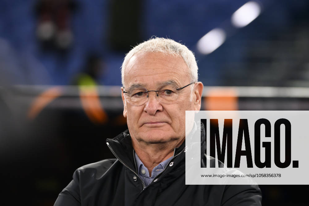 Claudio Ranieri, head coach of AS Roma, looks on during the Europa League football match between AS Roma and Eintracht Frankfurtat Olimpico stadium in Rome (Italy), January 30, 2025. AndreaxStaccioli