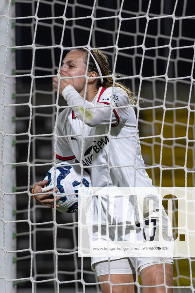 CALCIO - Serie A Femminile - US Sassuolo vs AC Milan Valery Vigilucci celebrates the goal during the Serie A Femminile match between Sassuolo Women and Milan Women at Stadio Enzo Ricci Sassuolo on January 2, 2025 in Sassuolo, Italy. Sassuolo Italy