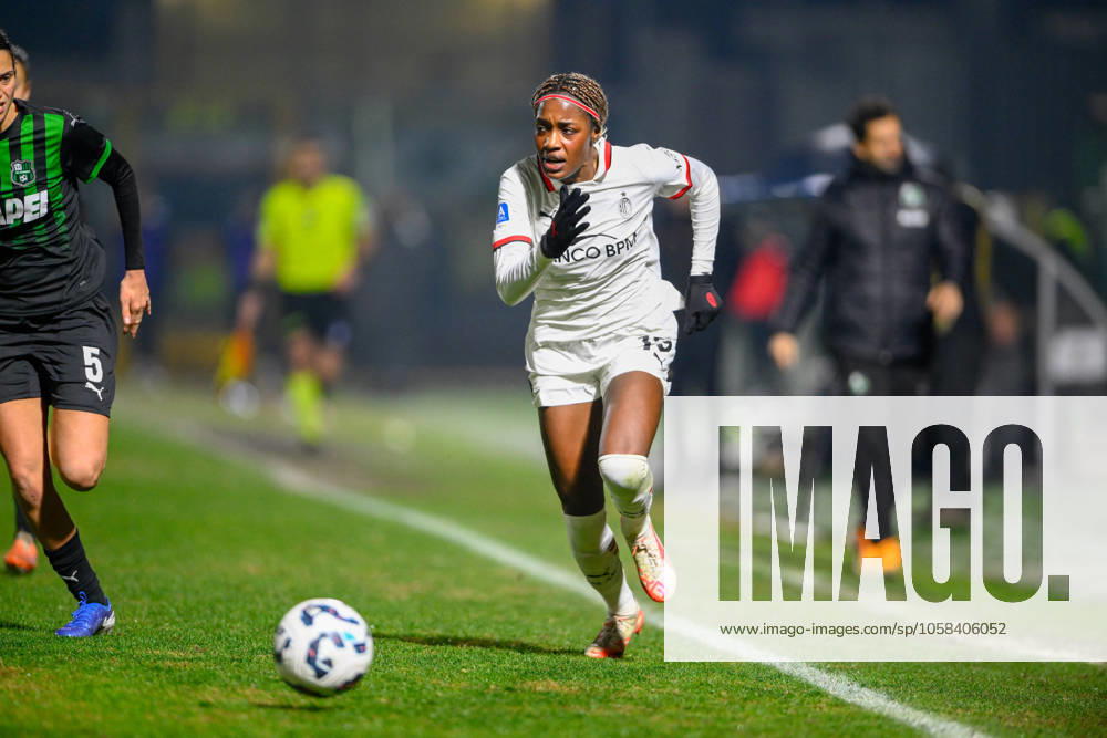 CALCIO - Serie A Femminile - US Sassuolo vs AC Milan Evelyn Ijeh ( AC Milan ) during US Sassuolo vs AC Milan, Italian football Serie A Women match in Sassuolo, Italy, February 01 2025 Sassuolo Italy