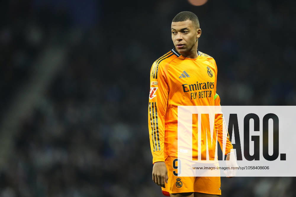 RCD Espanyol de Barcelona v Real Madrid CF - La Liga EA Sports Kylian Mbappe centre-forward of Real Madrid and France during the LaLiga match between RCD Espanyol de Barcelona and Real Madrid CF at RCDE Stadium on February 1, 2025 in Barcelona, Spain. Barcelona Spain