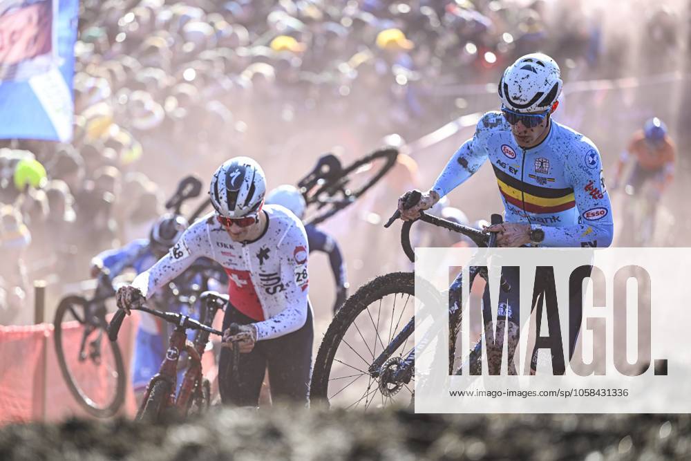 2025 UCI Cyclo-Cross WC - Men Elite LIEVIN, FRANCE - FEBRUARY 02 : Wyseure Joran (BEL) in action during the 2025 UCI Cyclo-Cross World Championships for Men Elite on February 02, 2025 in Lievin, France, 02 02 2025 Lievin France