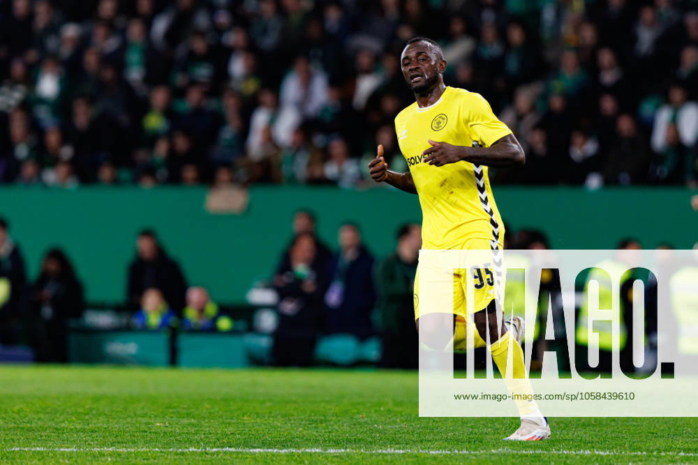 Joel Tagueu seen during Liga Portugal game between teams of Sporting CP and CD Nacional at Estadio Jose Alvalade (Maciej Rogowski) Lisbon Estadio Jose Alvalade Portugal