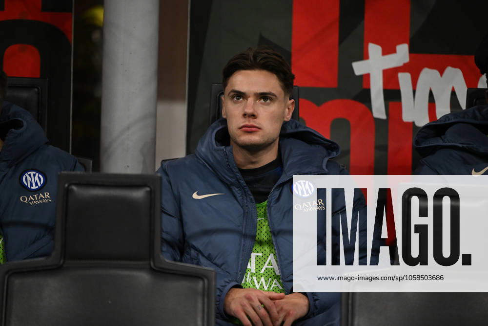 AC Milan vs Inter FC Internazionale Serie A match at Giuseppe Meazza San Siro Stadium Piotr Zielinski of FC Inter in action during the Italian Serie A football match between AC Milan and FC Inter on February 2, 2025 at Giuseppe Meazza San Siro Siro stadium in Milan, Italy Italy