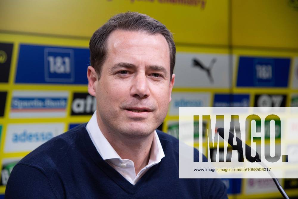 Lars RICKEN, Managing Director Sport Borussia Dortmund, presentation of Niko KOVAC as new coach of Borussia Dortmund, Soccer 1 Bundesliga, on 04 02 2025 in Dortmund Germany Â