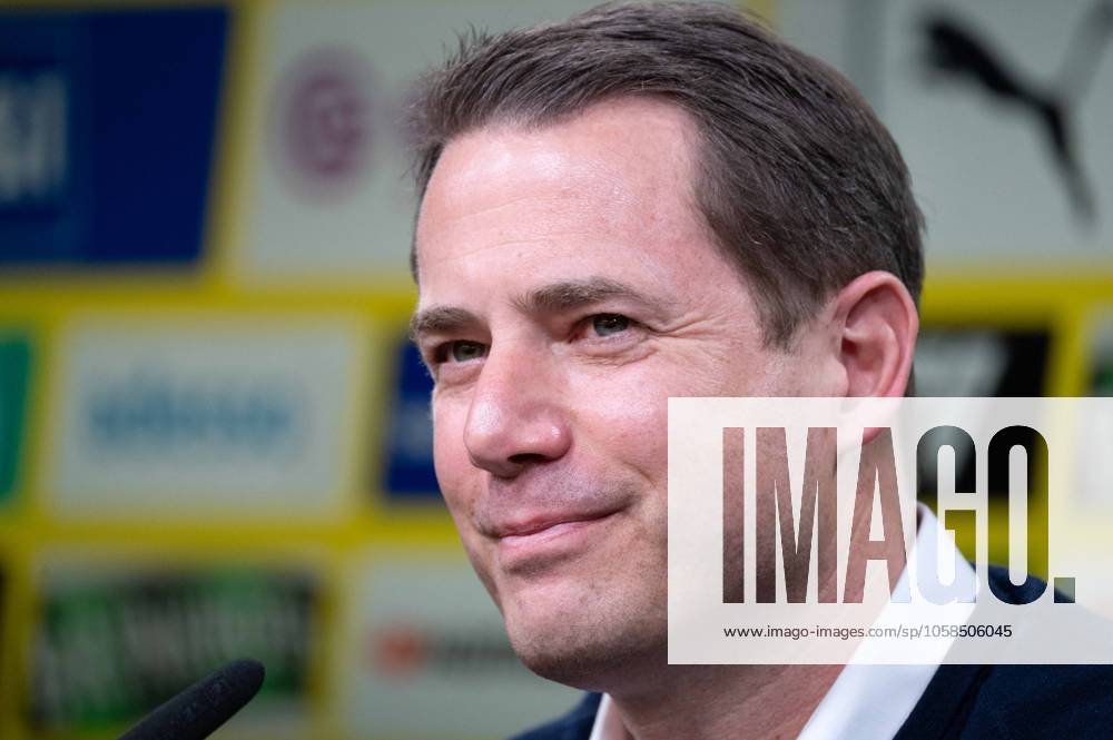 Lars RICKEN, Managing Director Sport Borussia Dortmund, presentation of Niko KOVAC as new coach of Borussia Dortmund, Soccer 1 Bundesliga, on 04 02 2025 in Dortmund Germany Â