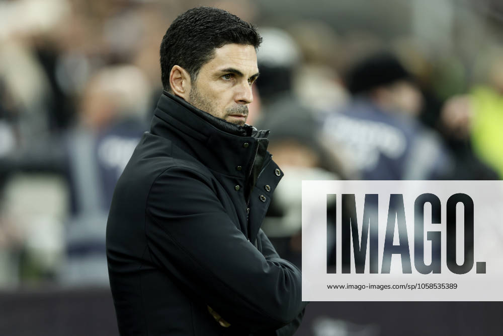 Newcastle United v Arsenal - Carabao Cup Semi Final Second Leg Mikel Arteta, Manager of Arsenal on the side line during the Carabao Cup Semi Final Second Leg match between Newcastle United and Arsenal at St James Park on February 5, 2025 in Newcastle upon Tyne, England. Newcastle upon Tyne St. James Park England United Kingdom