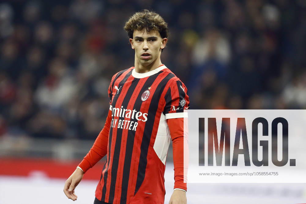JOAO FELIX SEQUEIRA, Milan, Coppa Italia, Italian Cup, 2024-25, Milan vs Roma 3-1, 05-02-2025, Azione, Action, Single shot COPPA ITALIA 2024-25 MILAN-ROMA 3-1