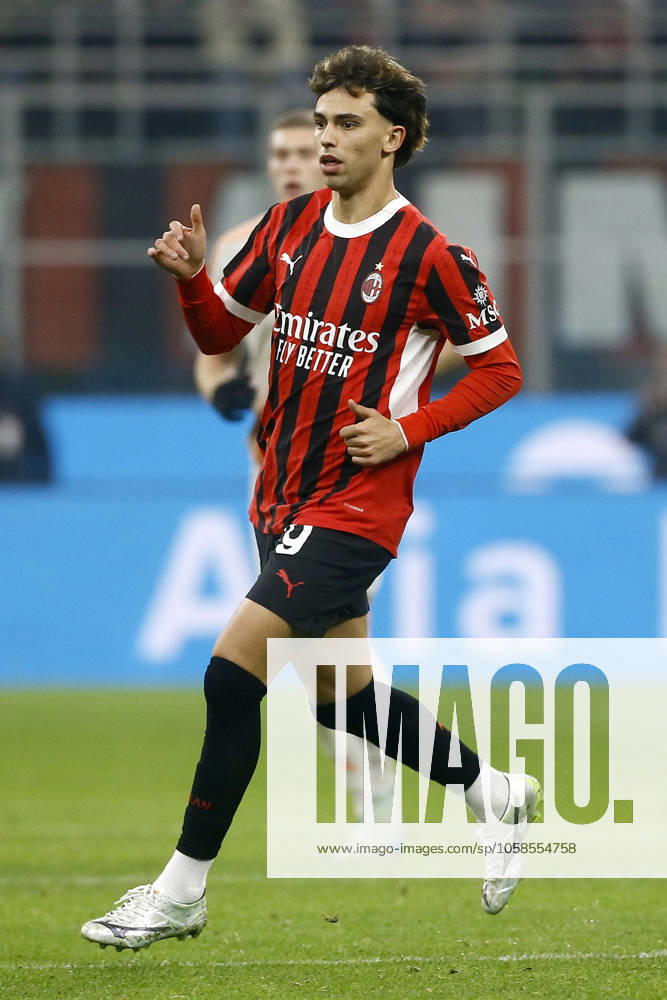 JOAO FELIX SEQUEIRA, Milan, Coppa Italia, Italian Cup, 2024-25, Milan vs Roma 3-1, 05-02-2025, Azione, Action, Single shot COPPA ITALIA 2024-25 MILAN-ROMA 3-1