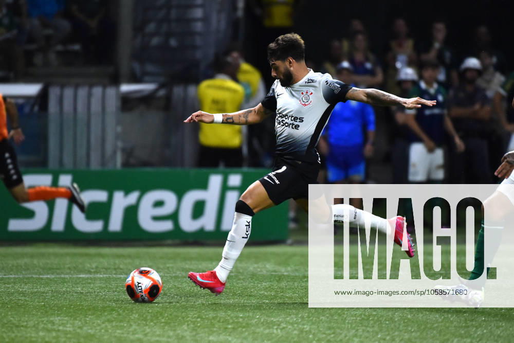 Palmeiras x Corinthians SÃO PAULO, SP - 06.02.2025: PALMEIRAS X CORINTHIANS - Yuri Alberto, Corinthians player during the match between Palmeiras x Corinthians, valid for the seventh round of the 2025 São Paulo Football Championship, this Thursday, (6) at Allianz Parque, SP. (Photo: Roberto Casimiro Fotoarena) x2685550x RobertoxCasimiro