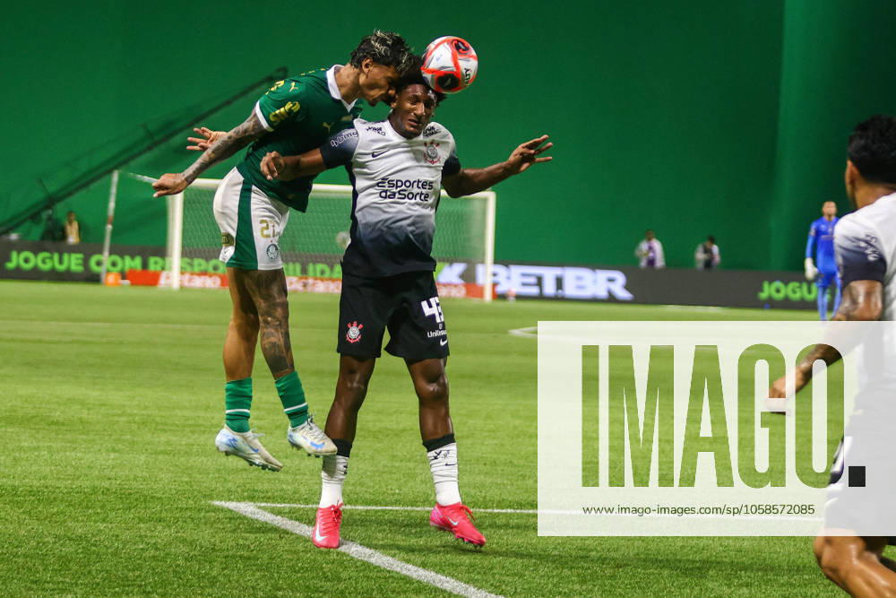 Palmeiras x Corinthians SÃO PAULO, SP - 06.02.2025: PALMEIRAS X CORINTHIANS - Richard Rios during the match between Palmeiras and Corinthians valid for the 7th round of the 2025 São Paulo Championship held at Allianz Parque on Thursday night (06). (Photo: Yuri Murakami Fotoarena) x2685591x YurixMurakami
