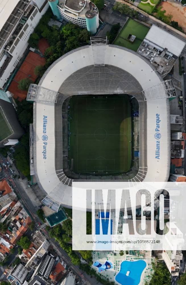 Match between palmeiras vs corinthians for the 2025 paulista championship Sao paulo (sp), 02 06 2025 - paulistao palmeiras vs corinthians - aerial view of allianz parque where the 1st derby of the year between palmeiras and corinthians takes place, valid for the 7th round of the 2025 paulista football championship, on the night of this wednesday, february 6, 2025, at allianz parque, in sao paulo-sp (Foto: Leco Viana Thenews2 imago images) SPO