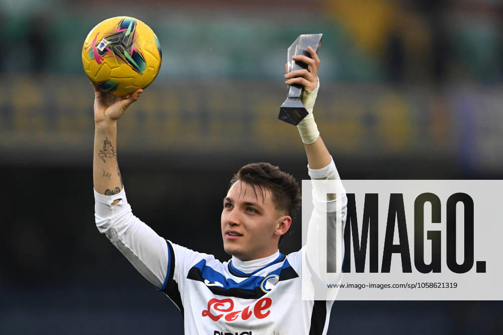 Mg Verona 08 02 2025 - campionato di calcio serie A Hellas Verona-Atalanta foto Matteo Gribaudi Image nella foto: Mateo Retegui