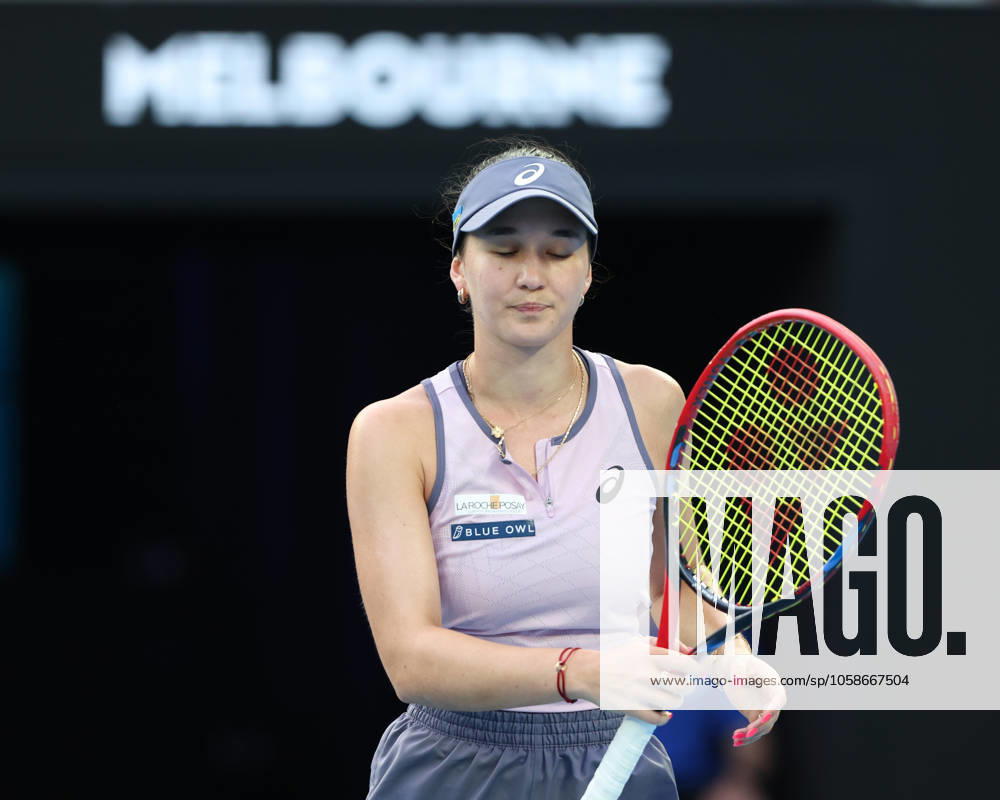 Eva Lys GER reacts annoyed,anger,disappointed,disappointment,emotion, Australian Open 2025, Melbourne Park, Melbourne, Victoria, Australia