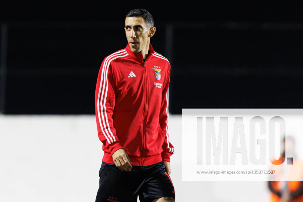 Angel Di Maria seen during Liga Portugal game between teams of CF Estrela Amadora and SL Benfica at Estadio Jose Gomes (Maciej Rogowski) Amadora Estadio Jose Gomes Portugal
