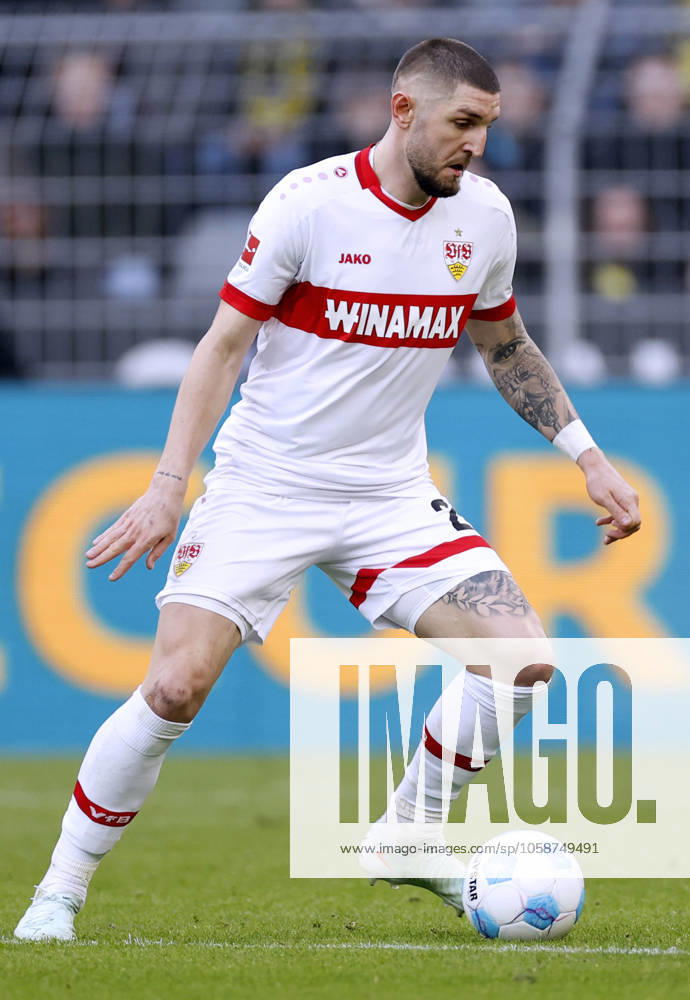 CHABOT Julian Team VfB Stuttgart DFL Bundesliga Season 2024 2025 BL Match Borussia Dortmund VfB Stuttgart 1 2 on 08 02 2025 in Dortmund DFL REGULATIONS PROHIBIT ANY USE OF PHOTOGRAPHS as IMAGE SEQUENCES and or QUASI VIDEO