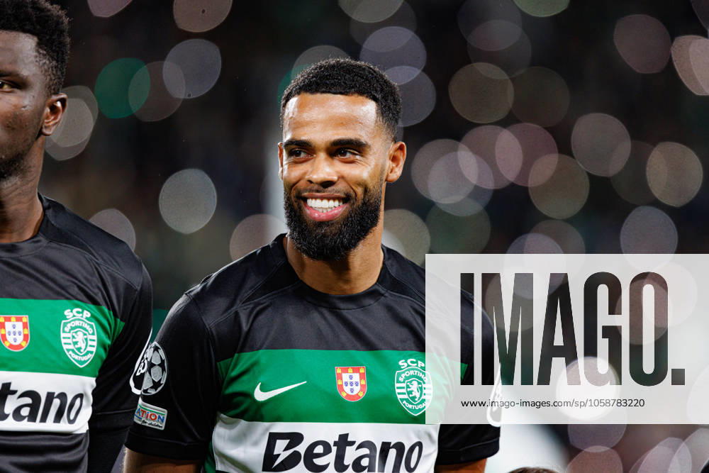 Jeremiah St. Juste seen during UEFA Champions League game between teams of Sporting CP and Borussia Dortmund (Maciej Rogowski) Lisbon Estadio Jose Alvalade Portugal