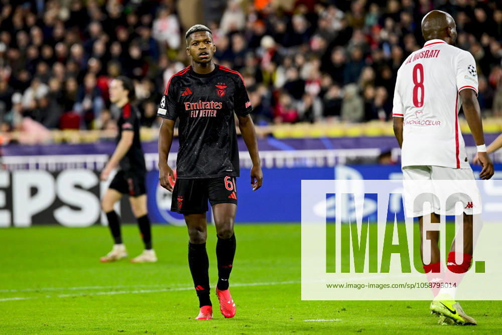 L AS Monaco recoit le SC Benfica dans le cadre du barrage aller de la Ligue des Champions. Florentino (SLB)