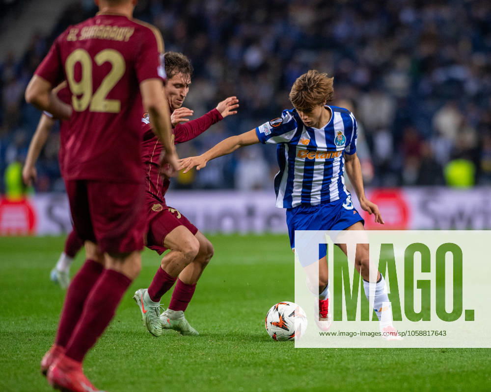 RODRIGO MORA from FC Porto seen on action during the UEFA Europe League 2024 25 match between FC Porto and AS Roma at Estadio do Dragao 13, February 2025 in Porto, Portugal. Final Score FC Porto 1 - 1 AS Roma Porto Portugal - ZUMAl192 20250213_zsp_l192_015