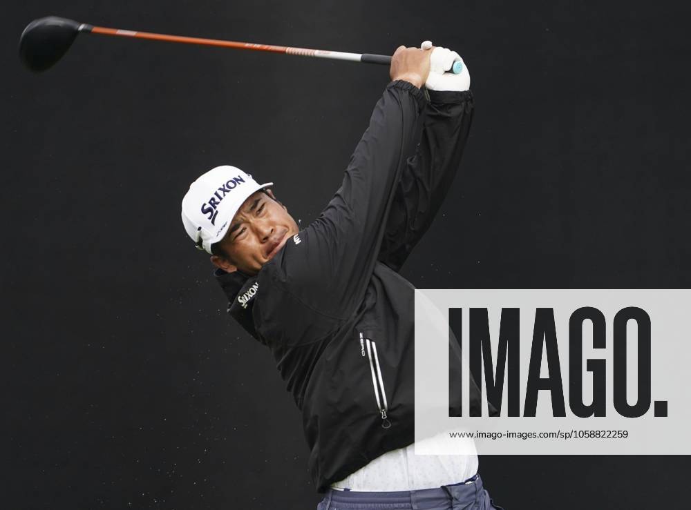 Golf: Genesis Invitational Japan s Hideki Matsuyama plays a shot during the first round of the Genesis Invitational golf tournament at Torrey Pines Golf Course in La Jolla, San Diego, California, on Feb. 13, 2025. A14AA0004146676P