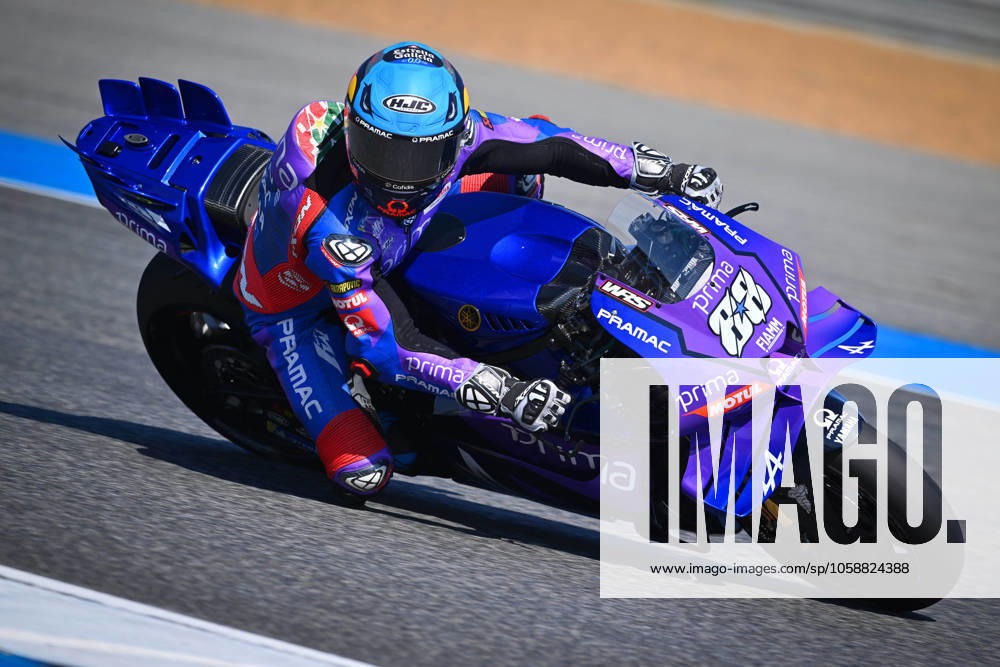 MOTO - MOTO GP - TESTS BURIRAM 2025 88 OLIVEIRA Miguel (prt), Prima Pramac Racing, Yamaha YZR-M1, action during the Thailand MotoGP Test on the Chang International Circuit from February 12 to 13, 2025 in Buriram, Thailand - BuriramThailand