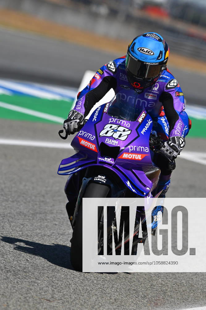 MOTO - MOTO GP - TESTS BURIRAM 2025 88 OLIVEIRA Miguel (prt), Prima Pramac Racing, Yamaha YZR-M1, action during the Thailand MotoGP Test on the Chang International Circuit from February 12 to 13, 2025 in Buriram, Thailand - BuriramThailand