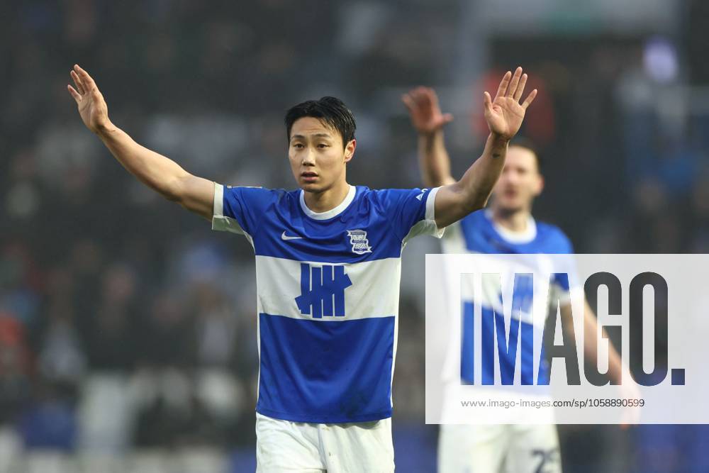 Paik Seung-Ho of Birmingham City Birmingham City v Charlton Athletic, EFL Sky Bet League One, Football, St. Andrew s @ Knighthead Park, Birmingham, UK - 15 Feb 2025