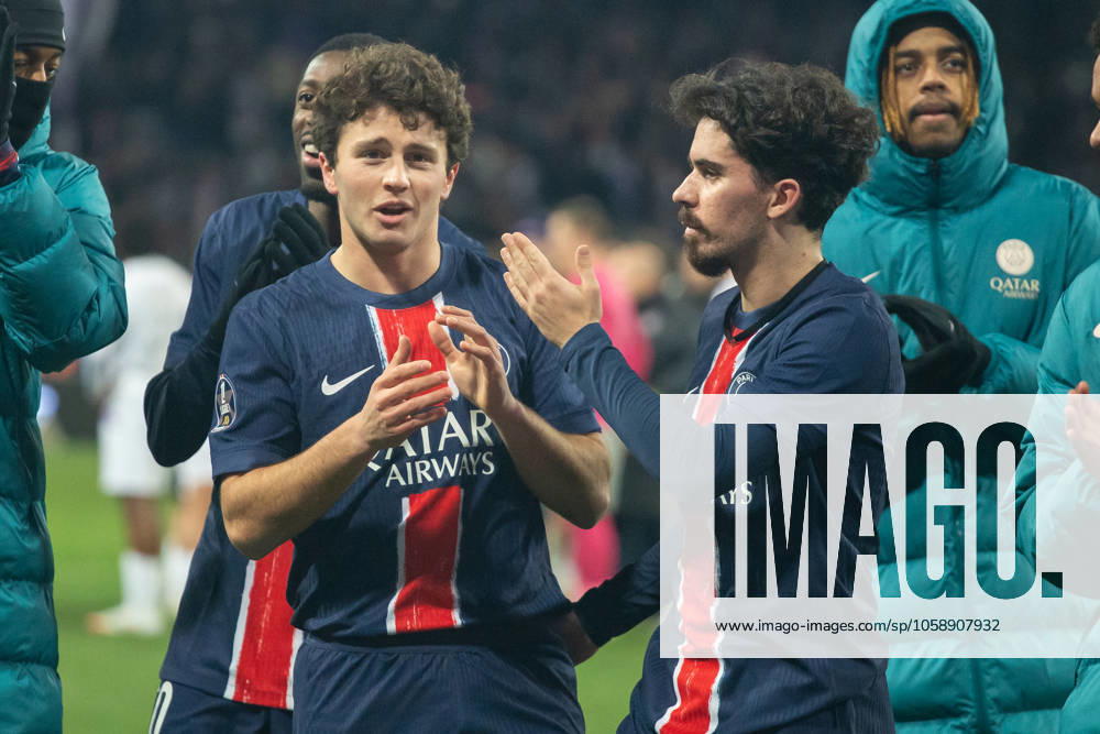 FOOTBALL - Toulouse FC VS Paris Saint Germain - Ligue 1 - 15 02 2025McDonald s - 15-02-2025 TOULOUSE, FRANCE - FEBRUARY 15 - FOOTBALL : Joao NEVES during the 22th Day of the Ligue 1 McDonald s : Toulouse FC VS Paris Saint Germain at the TFC Stadium on February 15, 2025 in Toulouse, France