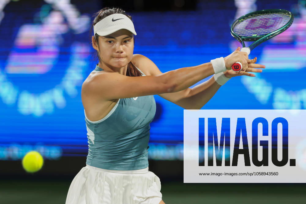 Emma Raducanu, Dubai Duty Free Tennis Championships, Dubai, U A E