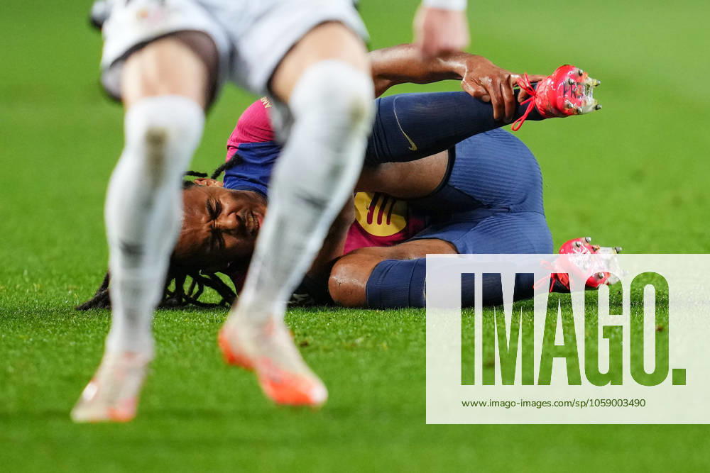 FC Barcelona, Barca Rayo Vallecano. La Liga EA Sports match. Date 24 Jules Kounde of FC Barcelona during the La Liga EA Sports match between FC Barcelona and Rayo Vallecano played at Lluis Companys Stadium on February 17, 2025 in Barcelona, Spain. kpng