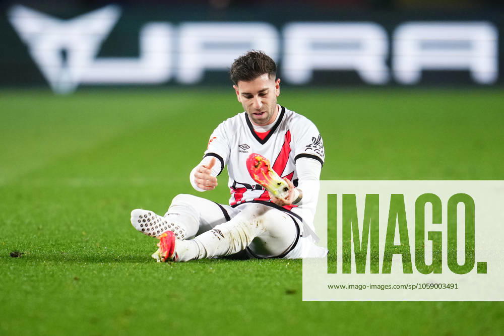 FC Barcelona, Barca Rayo Vallecano. La Liga EA Sports match. Date 24 Adrian Embarba of Rayo Vallecano during the La Liga EA Sports match between FC Barcelona and Rayo Vallecano played at Lluis Companys Stadium on February 17, 2025 in Barcelona, Spain. kpng