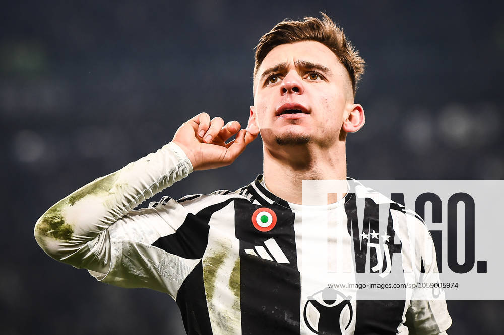 Francisco CONCEICAO of Juventus celebrates his goal during the Serie A match between Juventus FC and FC Internazionale at Allianz Stadium on January 16, 2025 in Turin, Italy. Turin Italy - ZUMAm308 20250216_zsp_m308_056