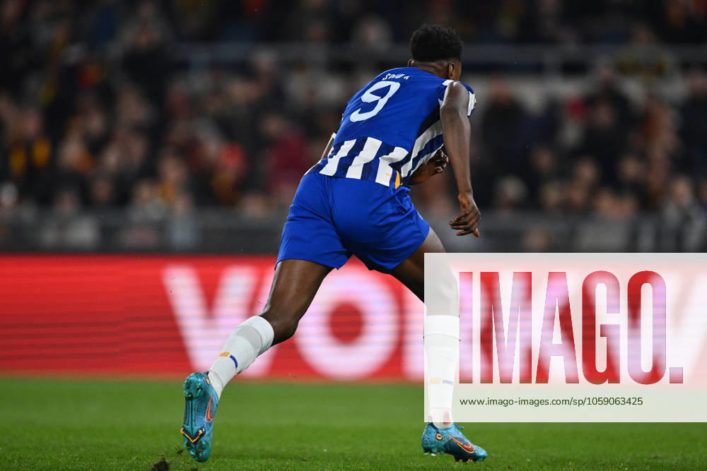 CALCIO - UEFA Europa League - AS Roma vs FC Porto Samu Omorodion of F.C. Porto celebrates after scoring the goal to make it 0-1 during the 2024 25 UEFA Europa League knockout play-off second leg match between A.S. Roma and F.C. Porto at Olympic Stadium on February 20, 2025 in Rome, Italy. Rome Italy