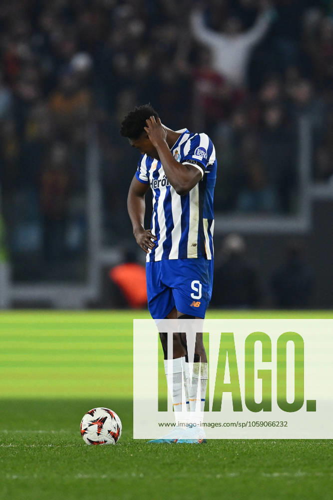 CALCIO - UEFA Europa League - AS Roma vs FC Porto Samu Omorodion of F.C. Porto particPhoto by IPA ABACAPRESS.COMtes in the 2024 25 UEFA Europa League knockout play-off second leg match between A.S. Roma and F.C. Porto at Olympic Stadium on February 20, 2025 in Rome, Italy. Rome Italy
