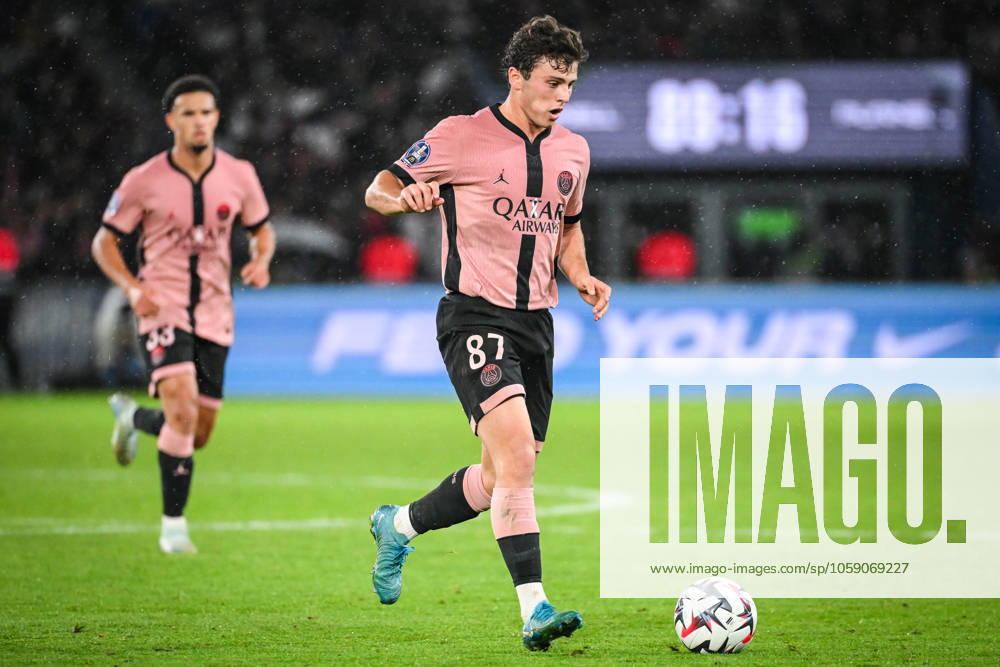 Joao NEVES of PSG during the Ligue 1 match between Paris Saint-Germain (PSG) and Stade Rennais (Rennes) at Parc des Princes Stadium on September 27, 2024 in Paris, France. Paris France - ZUMAm308 20240927_zsp_m308_042