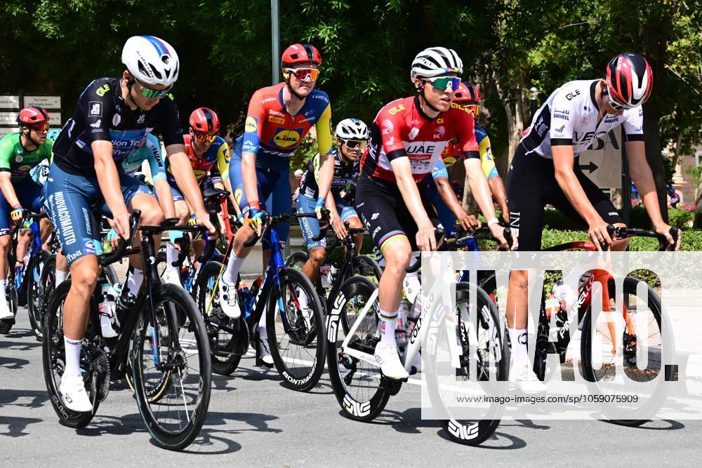 UAE Tour 2025 - Stage 5 DUBAI, UNITED ARAB EMIRATES - FEBRUARY 21 : Pogacar Tadej (SLO) of UAE Team Emirates during Stage 5 of the UAE Tour 2025 cycling race with start in American University in Dubai and finish in Hamdan Bin Mohammed Smart University (160 km) on February 21, 2025 in Dubai, United Arab Emirates, 21 02 2025 Dubai United Arab Emirates