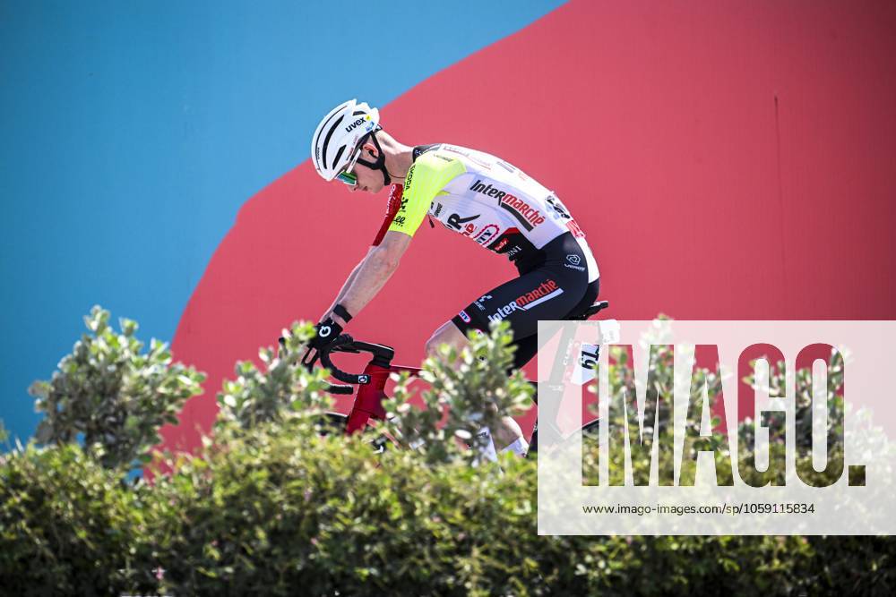 UAE Tour 2025 - Stage 6 ABU DHABI , UNITED ARAB EMIRATES - FEBRUARY 22 : Kuypers Gerben (BEL) of Intermarché - Wanty during Stage 6 of the UAE Tour 2025 cycling race with start in Abu Dhabi Cycling Club and finish in Abu Dhabi Breakwater (165 km) on February 22, 2025 in Abu Dhabi , United Arab Emirates, 22 02 2025 Abu Dhabi United Arab Emirates